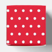 Ballotins Simple Retro Polka Pot rouge et blanc (Haut)