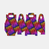 Ballotins Simple Scribble | Half Drop | Arrière - plan noir  (Déplié)