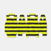 Ballotins Simples rayures jaunes/noires ressemblant à des ab (Déplié)