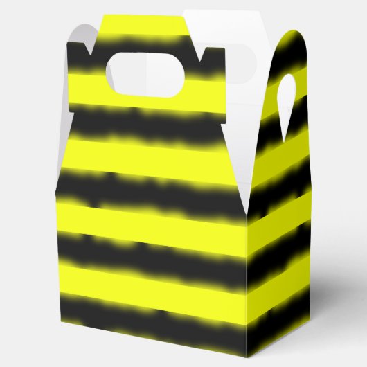 Ballotins Simples rayures jaunes/noires ressemblant à des ab (Ouvert)