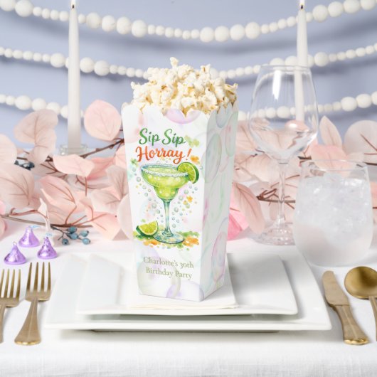 Ballotins Sip Sip Sip Horray Bubbles Birthday Party (Mariage)