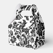 Ballotins Sirène de pont damasé noir et blanc (Arrière)