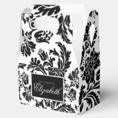 Ballotins Sirène de pont damasé noir et blanc (Ouvert)