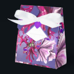 Ballotins Sirène d'océan violet<br><div class="desc">Détail de mon design "sirène océanique violette" : l'océan violet et les coraux rouges / J'ai créé mon propre monde violet où il y a un océan, foyer d'une jolie sirène. Elle a 2 meilleurs amis : un petit crabe vert avec un tirage spécial sur sa coquille et une baleine...</div>