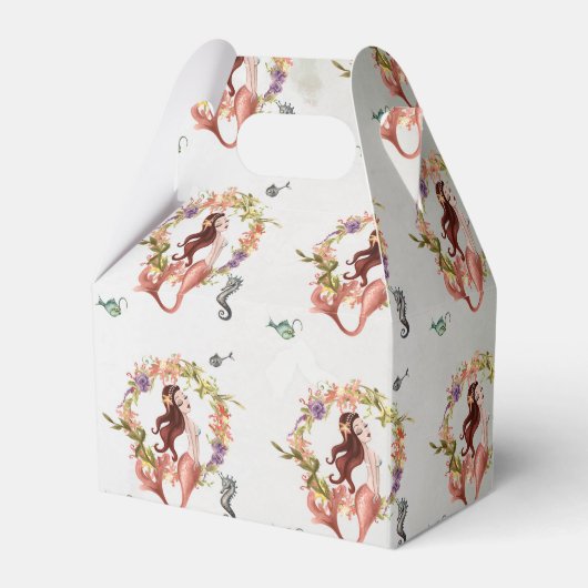 Ballotins Sirène marine aquarelle (Verso)