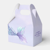 Ballotins Sirène Sous Le Baby shower De Fille De Mer (Arrière)