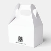 Ballotins Site web de code QR de logo d'entreprise personnal (Arrière)