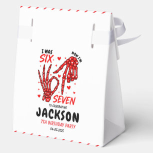 Ballotins Six Seven Anniversaire Squelette Mains Fête