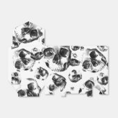 Ballotins Skeleton Skull Art Pattern (Déplié)