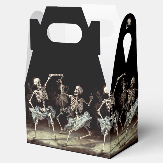 Ballotins Skeletons dansants Mariage gothique (Ouvert)