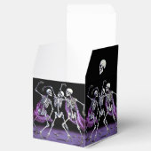 Ballotins Skeletons de danse violette Mariage gothique (Ouvert)