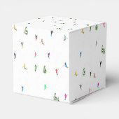 Ballotins Ski alpin d'hiver Ski Ski Ski Motif (Arrière)