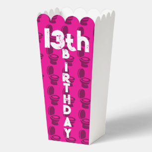 Ballotins Skibidi Toilet rose fête d'anniversaire