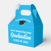 Ballotins Sky Blue Félicitations Diplômé Mignonne (Verso)