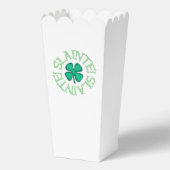 Ballotins Slainte white popcorn boxes (Recto)