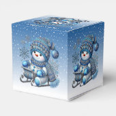 Ballotins Sliding Snowman Christmas Holiday Box (Arrière)