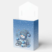 Ballotins Sliding Snowman Christmas Holiday Box (Ouvert)