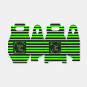 Ballotins Slime Green Trick ou Ballotin de traitement (Déplié)