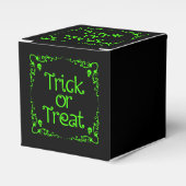Ballotins Slime Vert Trick or Treat (Verso)