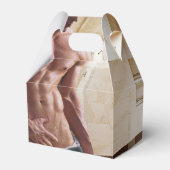 Ballotins SlipperyJoe cheminée homme musclé six pack abs (Verso)