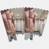 Ballotins SlipperyJoe cheminée homme musclé six pack abs (Déplié)