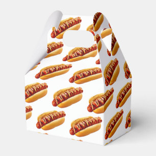 Ballotins SlipperyJoe's hot dog niché doucement pain jaune v