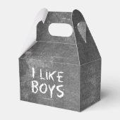 Ballotins SlipperyJoe's I Like Boys sale Chalkboard écriture (Arrière)