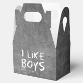 Ballotins SlipperyJoe's I Like Boys sale Chalkboard écriture (Ouvert)