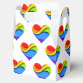 Ballotins SlipperyJoe's orgueillement coeur courbes forme 3D (Ouvert)