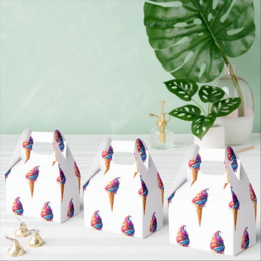 Ballotins SlipperyJoe's vibrante crème glacée cone classique (Multiple)