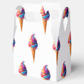 Ballotins SlipperyJoe's vibrante crème glacée cone classique (Ouvert)