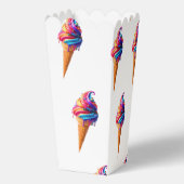 Ballotins SlipperyJoe's vibrante crème glacée cone classique (Verso)