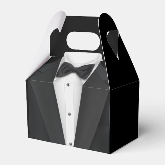 Ballotins Smoking et robe de mariée (Arrière)