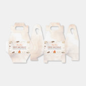 Ballotins S'more Merci d'anniversaire du premier feu de camp (Déplié)