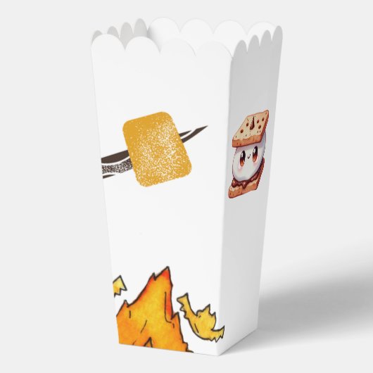 Ballotins Smores Baby shower Merci Favoriser sac Smore (Verso)