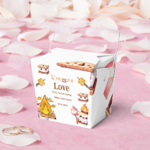 Ballotins Smores Baby shower Merci Favoriser sac Smore