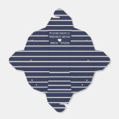 Ballotins Snack de minuit boîte de préférence mariage (Déplié)