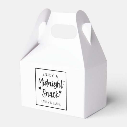Ballotins Snack de minuit personnalisé (Verso)