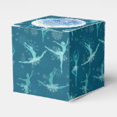 Ballotins Snowflake Ballet Favor Box (Verso)