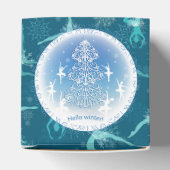 Ballotins Snowflake Ballet Favor Box (Haut)