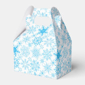 Ballotins Snowflake bleu motif (Arrière)