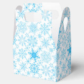 Ballotins Snowflake bleu motif (Ouvert)