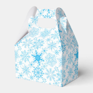 Ballotins Snowflake bleu motif