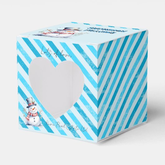 Ballotins Snowman Coussin Noël faveur elf coquin (Verso)