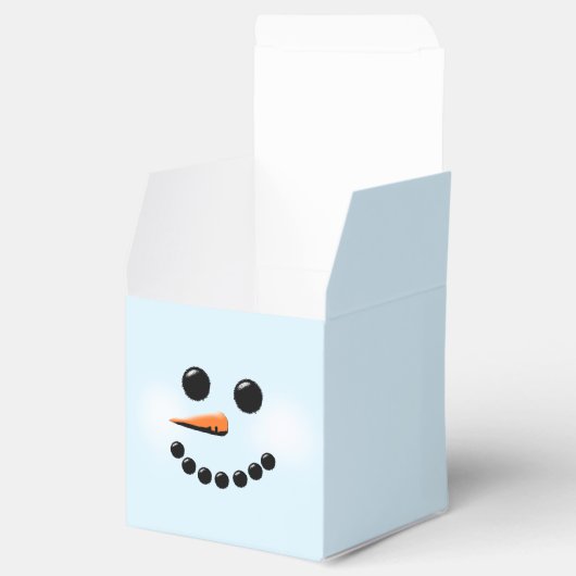 Ballotins Snowman Face d'hiver (Ouvert)