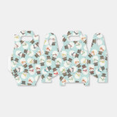 Ballotins Snowman Party Mini boîte cadeau (Déplié)