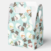 Ballotins Snowman Party Mini boîte cadeau (Ouvert)