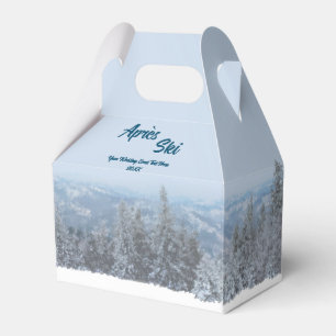 Ballotins Snowy Mountain Forest Apres Ski Mariage Event