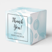 Ballotins Soap bleu élégant bulle de savon garçon's baby sho (Arrière)