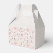 Ballotins Soft Heart Pattern Favor Box (Verso)